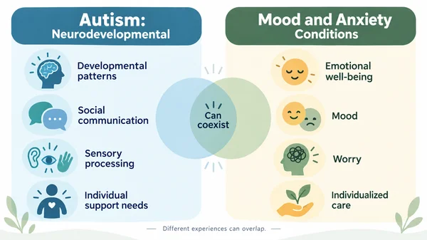 Autism and mental health classification comparison